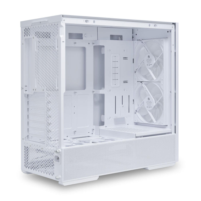Lian Li LANCOOL 207 Mid-Tower Box, Tempered Glass, White
