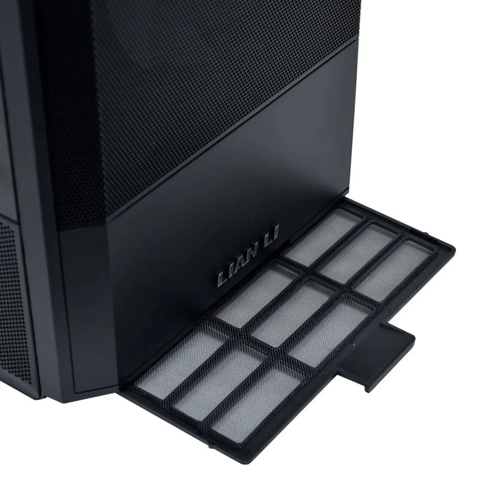 Lian Li LANCOOL 207 Mid-Tower Case, Tempered Glass, Black