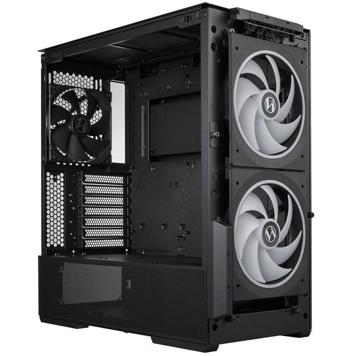Case Lian-Li LANCOOL 216, RGB, Mid-Tower, Tempered Glass, Black
