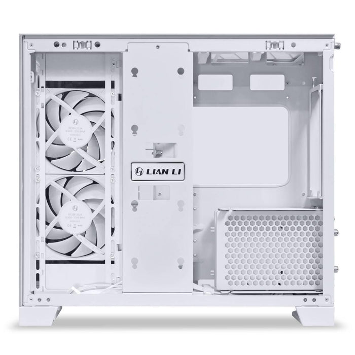 Box Lian Li O11 Dynamic Mini V2 Flow + 5 Fans, Mini-Tower - White