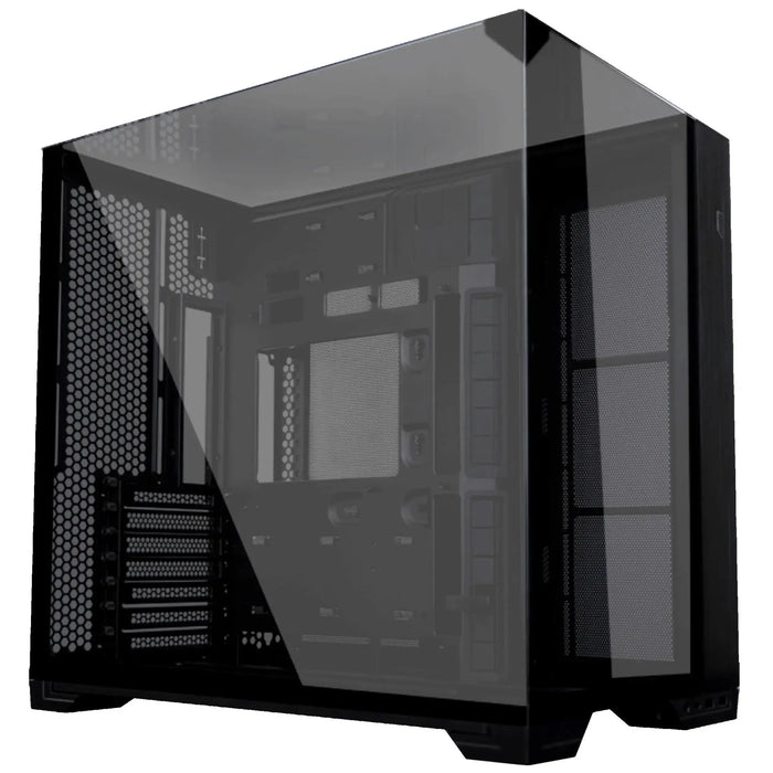 Lian Li O11 Vision Compact Mid-Tower Case, Tempered Glass, Black