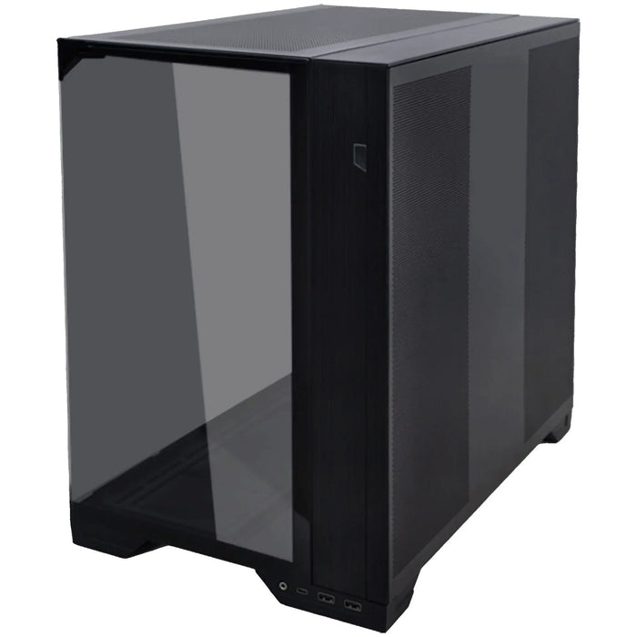 Lian Li O11 Vision Compact Mid-Tower Case, Tempered Glass, Black
