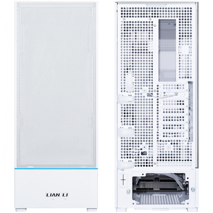 Lian-Li SUP01W Mid-Tower Case, Tempered Glass, White