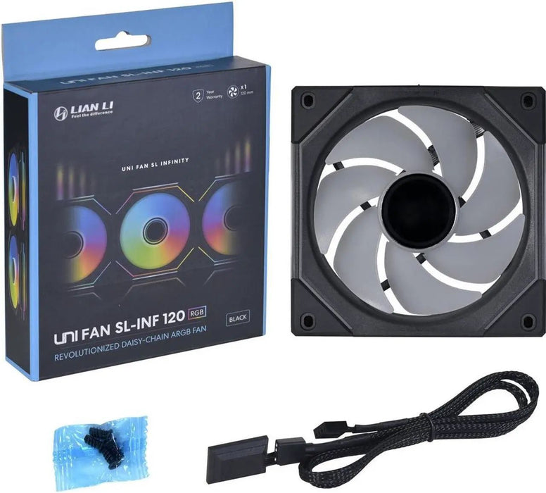Fan Lian-Li UNI SL-INF, 120 mm, ARGB, Black