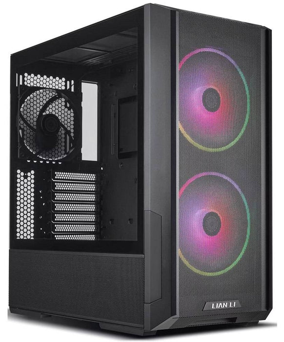 Case Lian-Li LANCOOL 216, RGB, Mid-Tower, Tempered Glass, Black