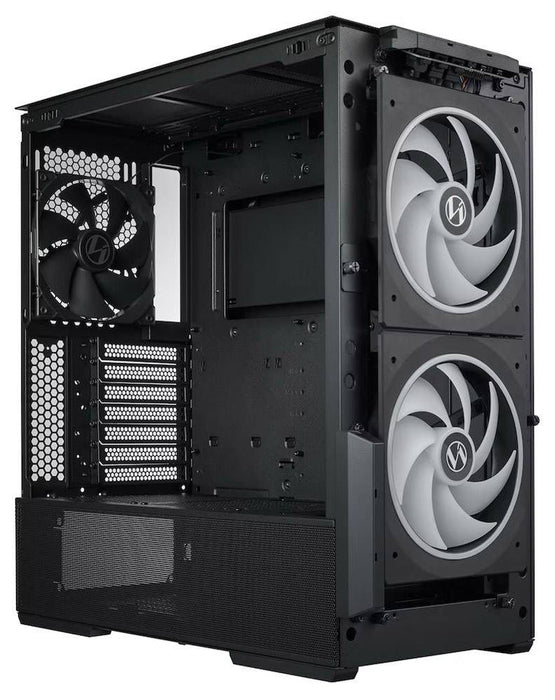 Case Lian-Li LANCOOL 216, RGB, Mid-Tower, Tempered Glass, Black