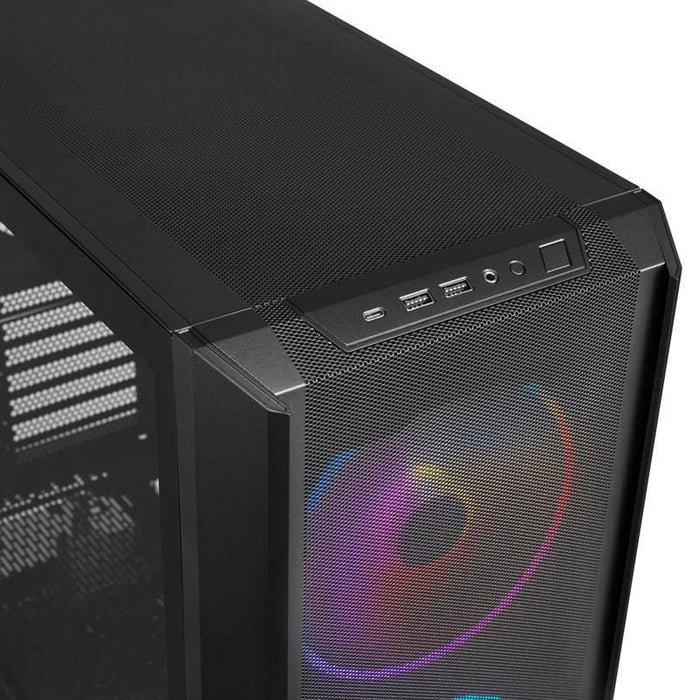 Case Lian-Li LANCOOL 216, RGB, Mid-Tower, Tempered Glass, Black