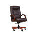 LIDER brown leather armchair - Office armchairsFOE-BIU<<<ArmchairsFOE<<<ActionPL
