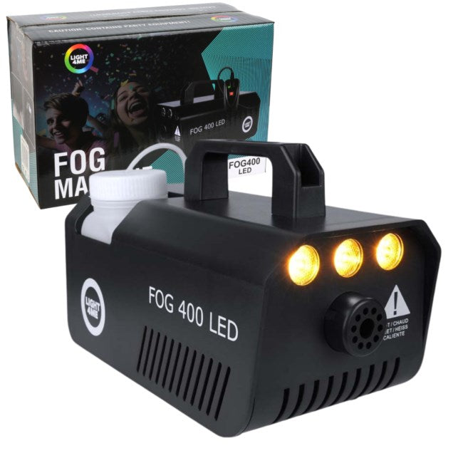 LIGHT4ME GIG Set 1 - set (smoke machine + 1 litre smoke fluid + 4-in-1 lighting effect)