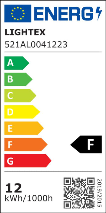 LED STRIP 320 COB 24V DC 12W/M 6000K