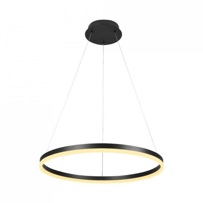 LED CHANDELIER CATERINA 44W BLACK LIGHTEX