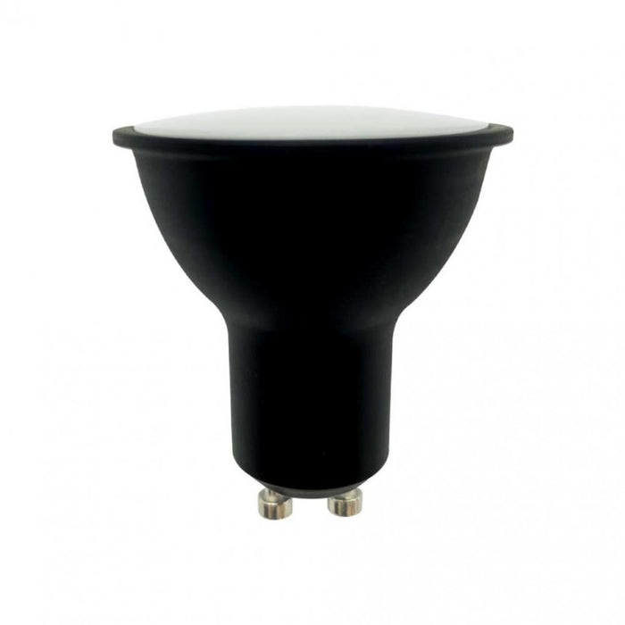 LED LAMP PLASTIC GU10 7W 6500K BLACK