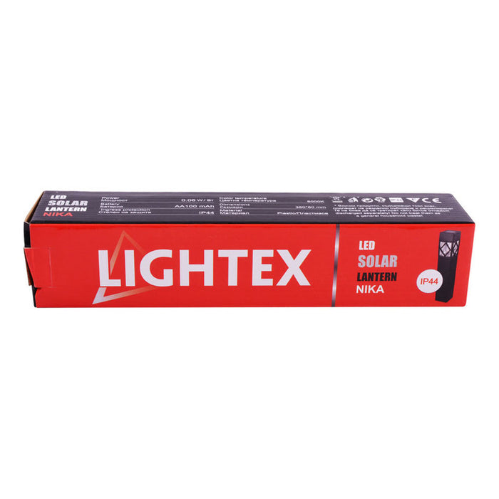 LED SOLAR LANTERN 0.06W 6000K IP44 LIGHTEX NIKA