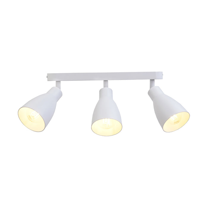 SPOT LINEAR 3XE27 WHITE IZOLA LIGHTEX
