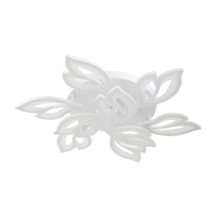 LED CEILING LAMP 120W 3000-6500K 80CM 7200LM WITH REMOTE WHITE LIGHTEX STELLA