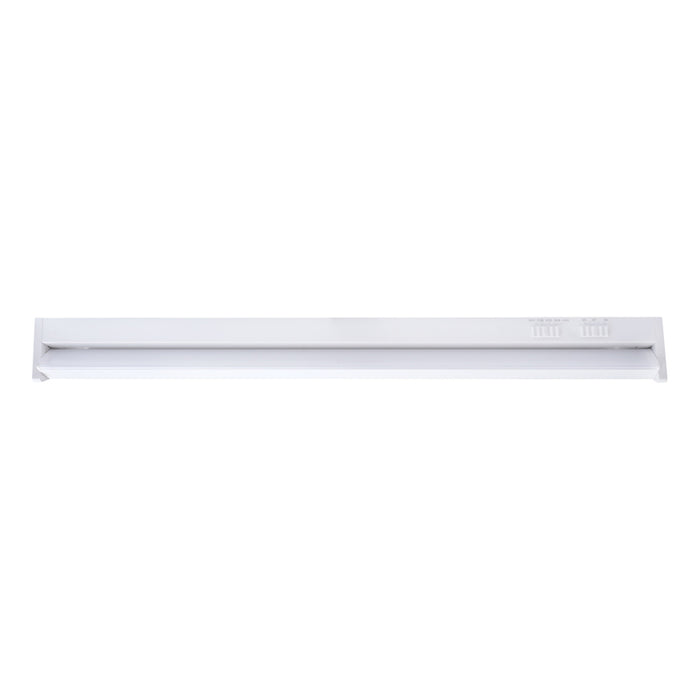 LED LINEAR FIXTURE 12W 3000-6500K 61CM WHITE WITH LIGHTEX ORBION KEY