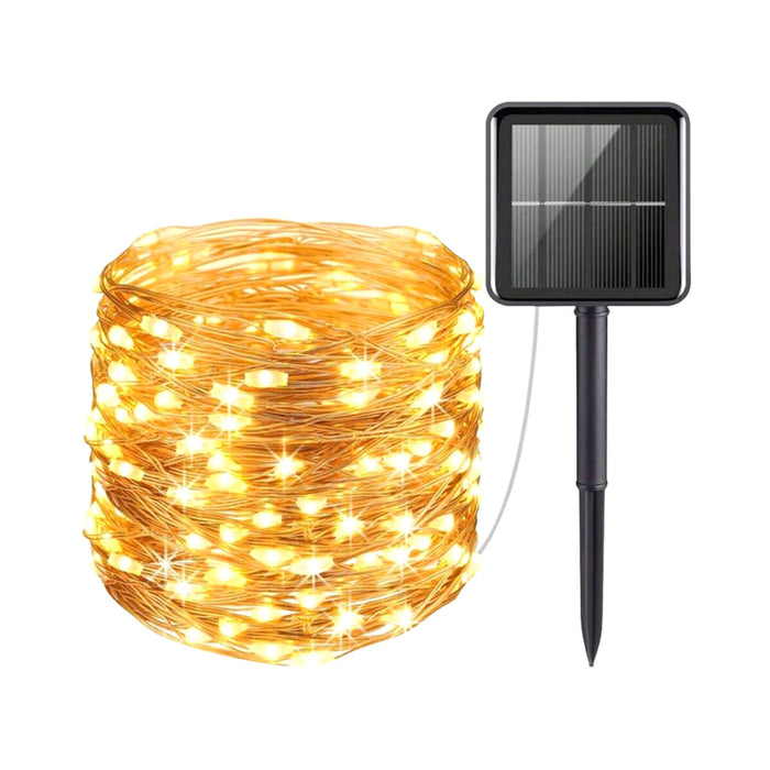 SOLAR LED STRIP 1.2V 4W IP65 3000K 600LM 20M LIGHTEX FESTA
