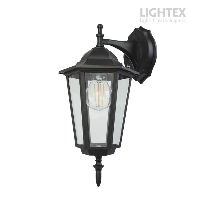 CITY LANTERN TINO E27 BLACK TOP