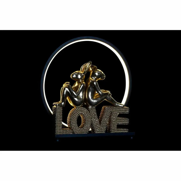 Lighting decoration DKD Home Decor Love Resin Rabbit love 30 x 11 x 31,5 cm - Декорация и Осветление<<<Дом