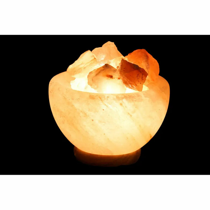 Lighting decoration DKD Home Decor Salt Orange 15 W 15 x 15 x 12 cm - Декорация и Осветление<<<Дом