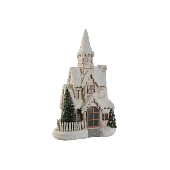Lighting decoration Home ESPRIT White Green Natural House 35 x 20 x 51 cm - Декорация и Осветление<<<Дом