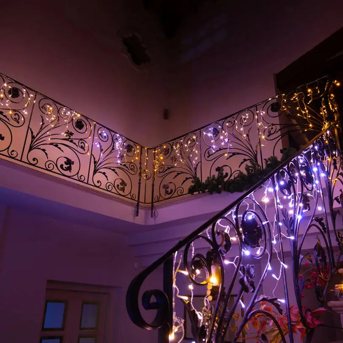 LIGHTING PENDANT 500CM 190LED TWINKLY TWI190STP-TEU - Външно осветление<<<Коледно Осветление<<<Коледна