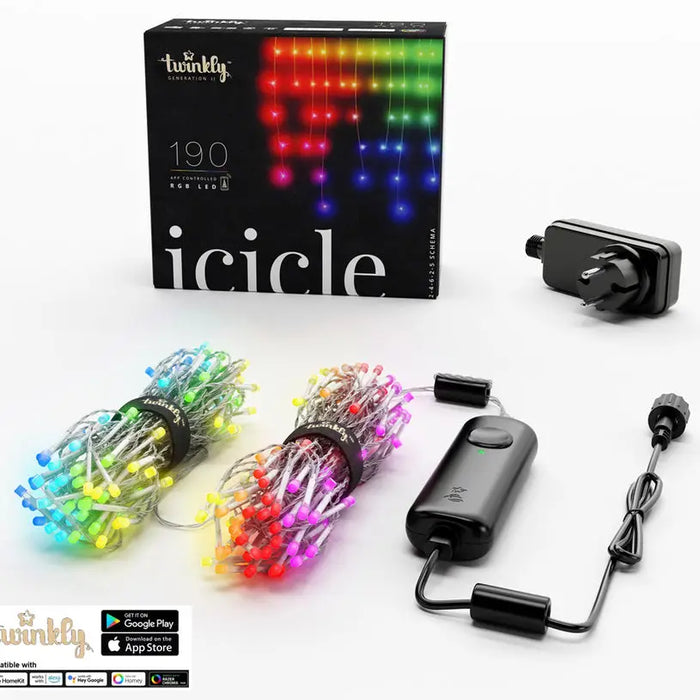 LIGHTING PENDANT 500CM 190LED TWINKLY TWI190STP-TEU - Външно осветление<<<Коледно Осветление<<<Коледна