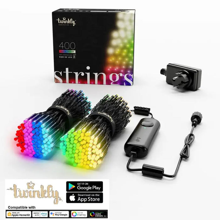 LIGHTING STRING 355CM 400LED TWINKLY TWS400SPP-BEU - Шатри<<<Чадъри сенници и шатри<<<Градина<<<Praktiker&&&Christmas