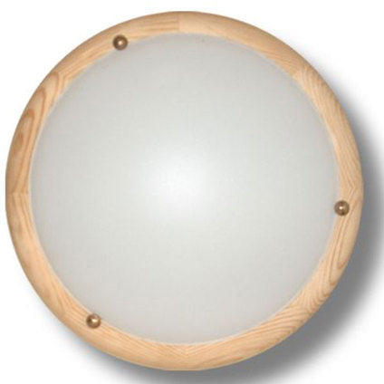 CEILING WOOD CIRCLE LIGHTSTYLE PINE