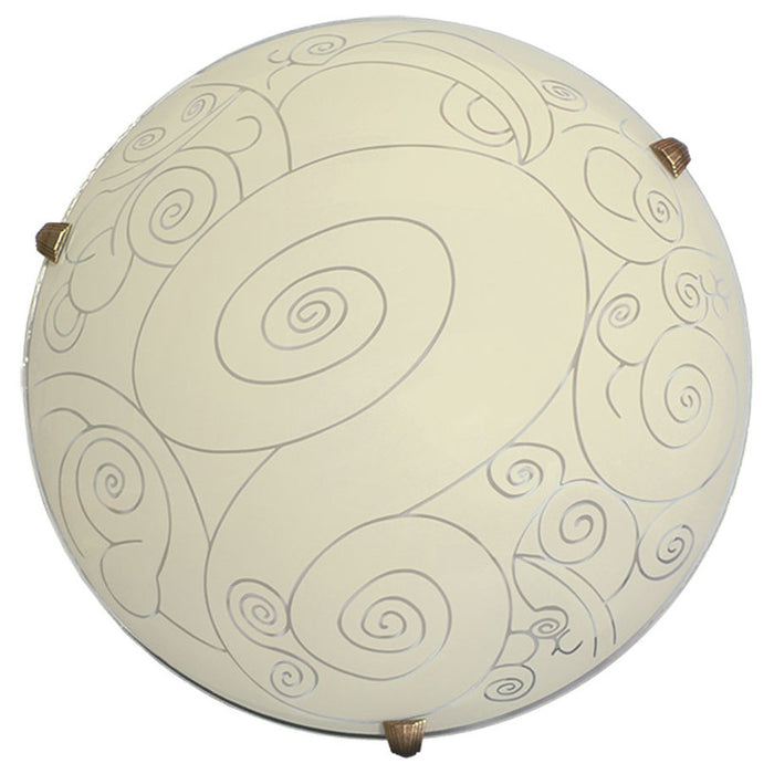 CEILING LAMP 60W F40 ECRUE LIGHTSTYLE WIND