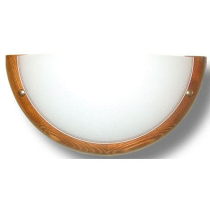 APPLIQUE WOOD CIRCLE LIGHTSTYLE PEAR