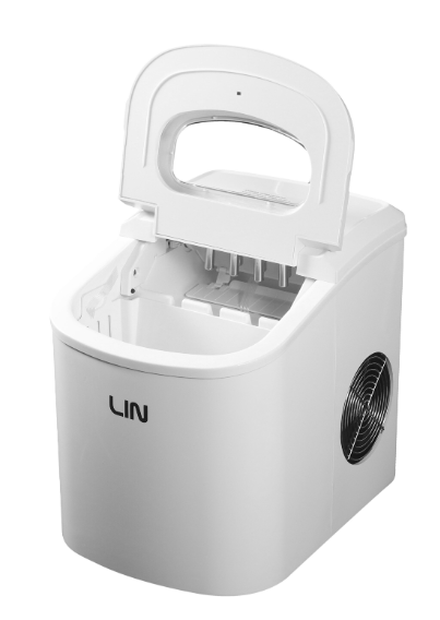 Portable ice cube maker LIN ICE PRO-W12 white