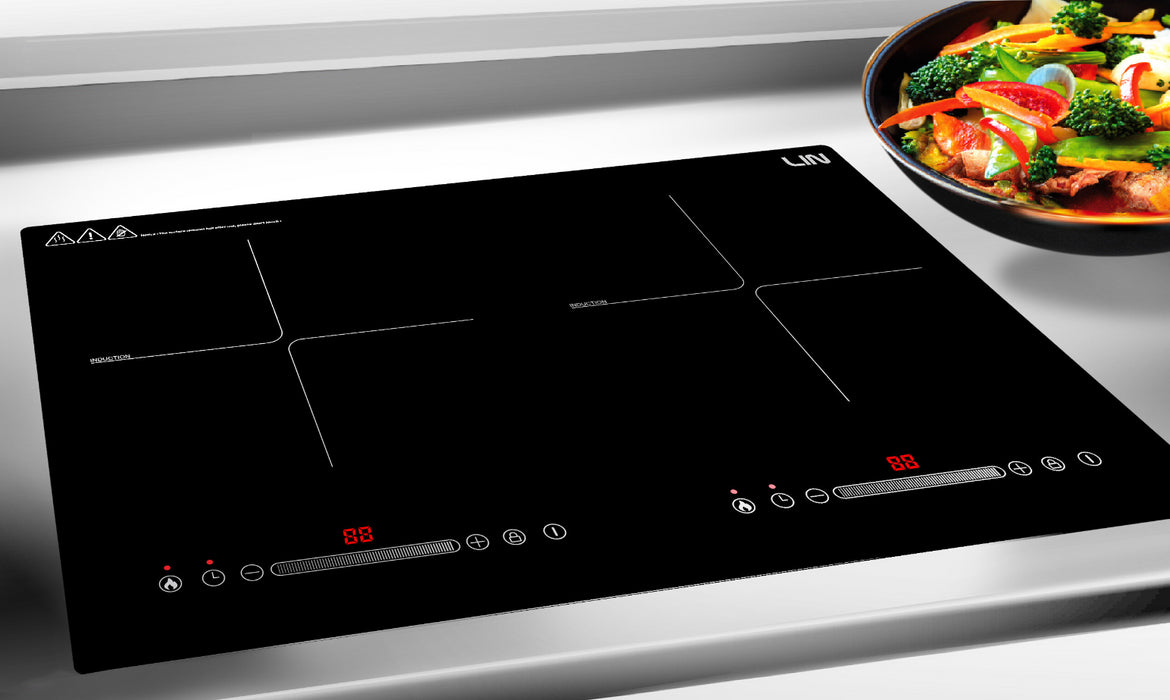 Induction hob LIN LI2H-180 cable with plug 1.2m 3200 W