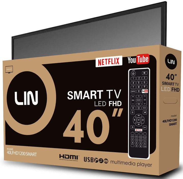 LIN 40LFHD1200 SMART TV 40" Full HD DVB-T2