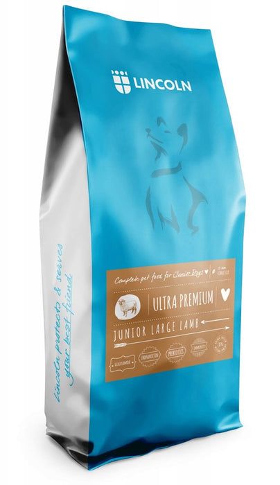 LINCOLN Ultra premium Junior Large Lamb - dry dog food - 12kg