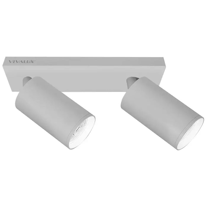 LINEAR SPOT 2XGU10 WHITE VIVALUX LUX - Спотове<<<Вътрешно осветление<<<Мебели и