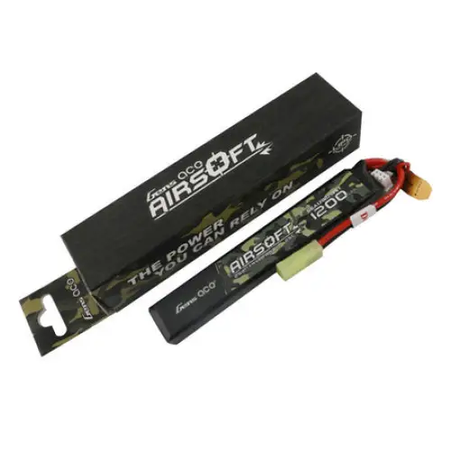Lipo Battery GENS ACE AIRSOFT GUN 1200mAh 7.4V 2S1P 25C - Lithium and NiMH<<<Batteries<<<RC models<<<InnproXML