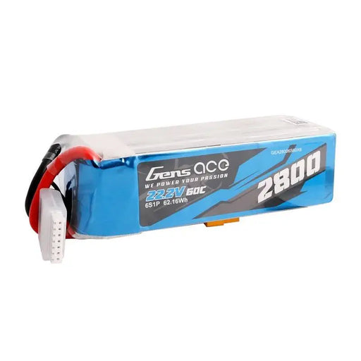 Lipo Gens ace 2800mAh 22.2V 60C 6S1P battery with XT60 connector - Lithium and NiMH<<<Batteries<<<RC models<<<InnproXML