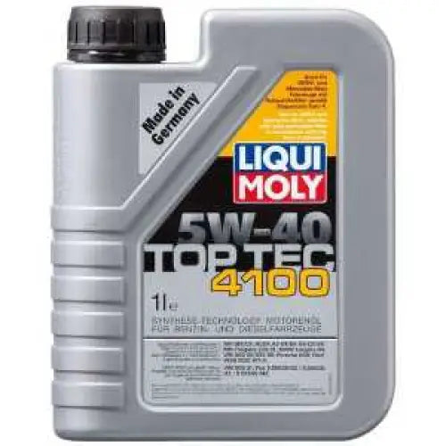 LIQUI MOLY TOP TEC 4100 5W-40 1L - АВТОМОБИЛНИ МАСЛА<<<MaxCar