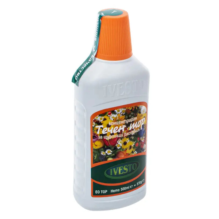 LIQUID FERTILIZER FOR FLOWERING PLANTS 0.5L IVESTO - Торове<<<Торове почви и тревни смески<<<Градина<<<Praktiker