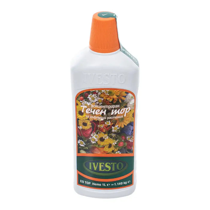 LIQUID FERTILIZER FOR FLOWERING PLANTS 1L IVESTO - Торове<<<Торове почви и тревни смески<<<Градина<<<Praktiker