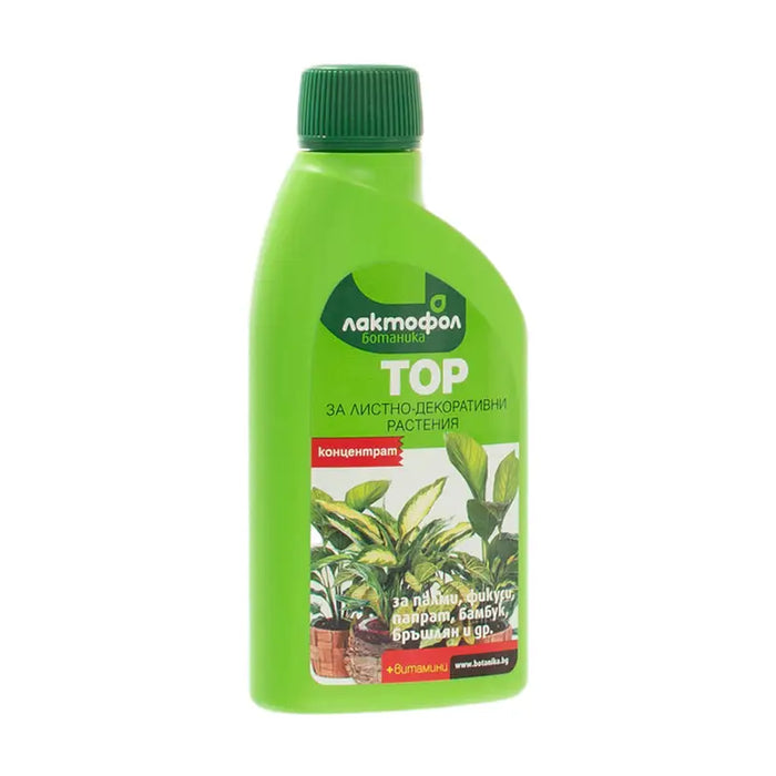 LIQUID FERTILIZER FOR GREEN PLANTS 0.25L LACTOFOL - Торове<<<Торове почви и тревни смески<<<Градина<<<Praktiker