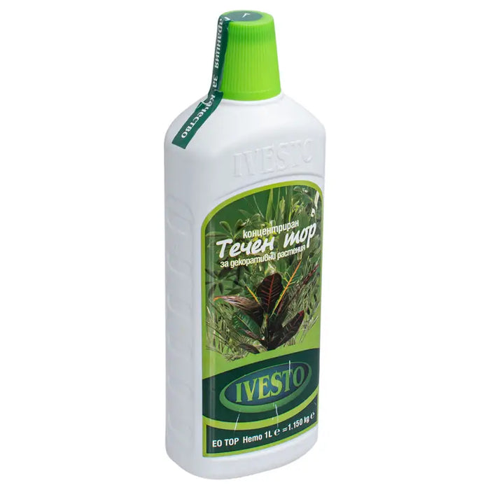 LIQUID FERTILIZER FOR GREEN PLANTS 1L IVESTO - Торове<<<Торове почви и тревни смески<<<Градина<<<Praktiker