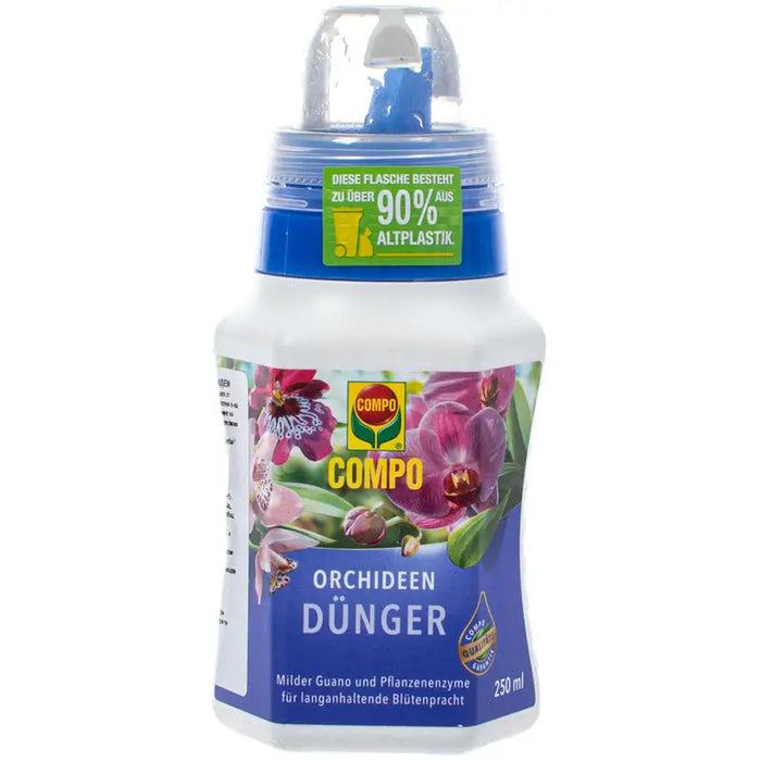 LIQUID FERTILIZER FOR ORCHIDS 0.25L COMPO - Торове<<<Торове почви и тревни смески<<<Градина<<<Praktiker