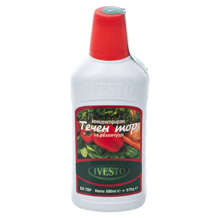 LIQUID FERTILIZER FOR VEGETABLES 0.5L IVESTO - Торове<<<Торове почви и тревни смески<<<Градина<<<Praktiker
