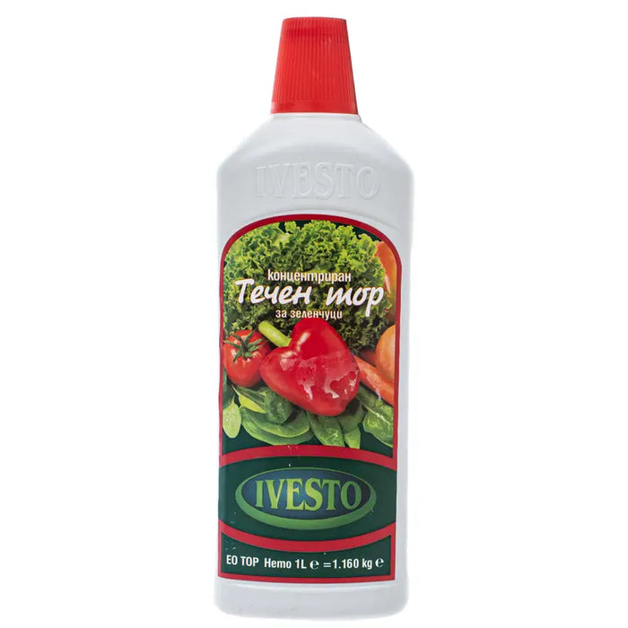 LIQUID FERTILIZER FOR VEGETABLES 1L IVESTO - Торове<<<Торове почви и тревни смески<<<Градина<<<Praktiker