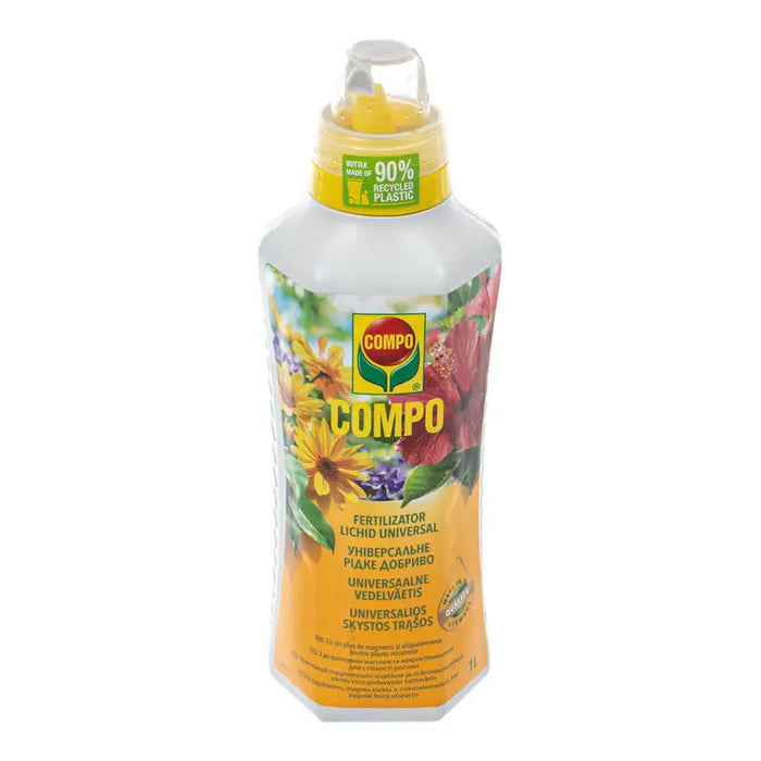 LIQUID FERTILIZER UNIVERSAL 1L COMPO - Торове<<<Торове почви и тревни смески<<<Градина<<<Praktiker