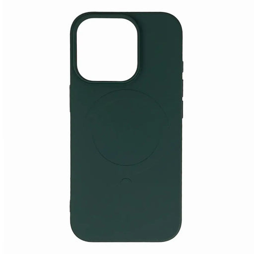 Liquid Silicone Case MagSafe for iPhone 16 Pro Max - dark green - Cell phone cases and covers<<<HurtelXML