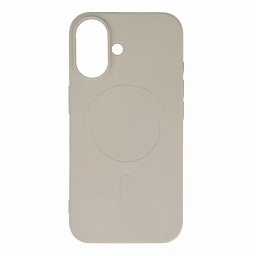 Liquid Silicone Case with MagSafe for Samsung Galaxy S25 Edge - Beige - Cell phone cases and covers<<<HurtelXML