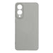 Liquid Silicone Case with MagSafe for Samsung Galaxy S25 Edge - Gray - Cell phone cases and covers<<<HurtelXML